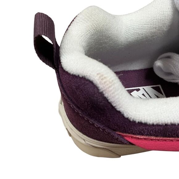 Vans Knu Stack Sneakers Women 7.5 Men 6 Purple Pink Lollipop Platform Shoes NEW - Picture 9 of 11